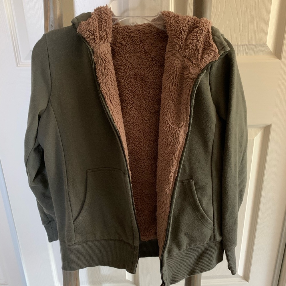 pill lines green zip up hoodie